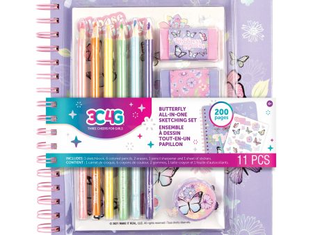 Butterfly All-In-1 Sketching Set Online Hot Sale