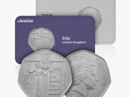 2003 Circulated Suffragettes 50p Coin For Cheap