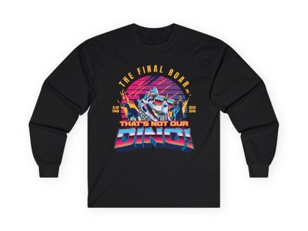 The Final Roar- DINOSAUR - Long Sleeve Tee Online Hot Sale