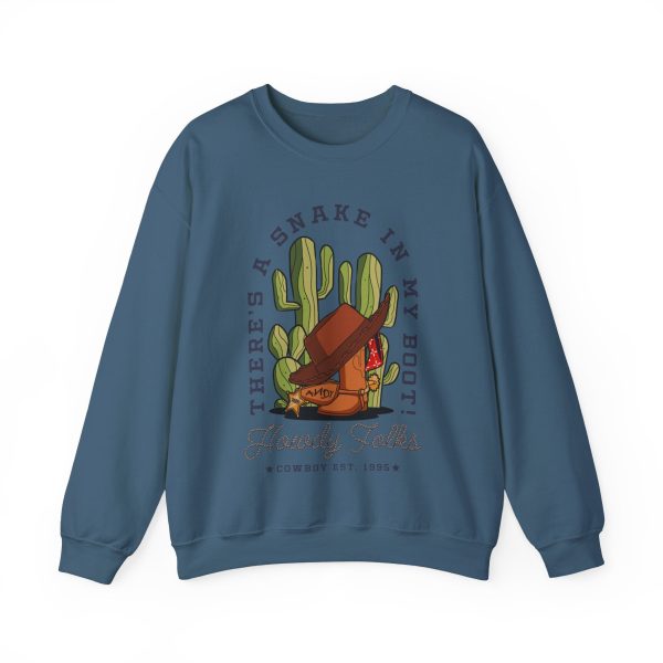 Howdy Folks - Adult Crewneck Sweatshirt Hot on Sale