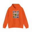 Animal Kingdom Vintage Stamps - Adult Hoodie Sweatshirt Hot on Sale