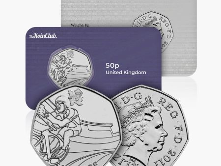 2011 Circulated Olympics - Cycling 50p Coin For Cheap