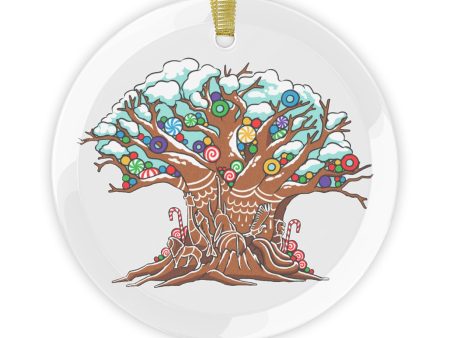 Gingerbread Tree of Life - Gingerbread Park Icon, Animal Kingdom - Glass Ornaments Sale