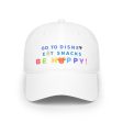 Go to Disney, Eat Snacks, Be Happy - Low Profile Baseball Cap For Discount