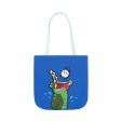 Tick Tock Croc- Canvas Tote Bag Fashion