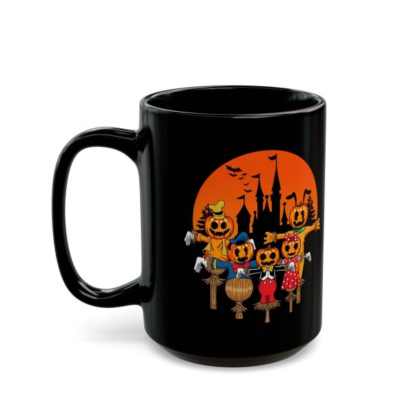 Scarecrow Fab 5 Black Mug Discount