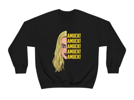 Amuck Amuck Amuck Sarah Sanderson Sisters Hocus Pocus - Adult Crewneck Sweatshirt For Cheap