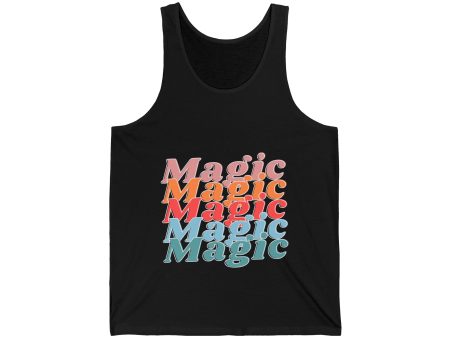 Magic, Magic, Magic Vacation Unisex Tank Top For Discount