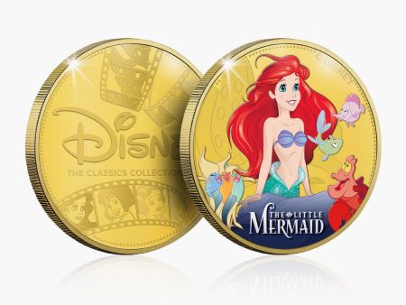 The Little Mermaid Gold-Plated Commemorative on Sale