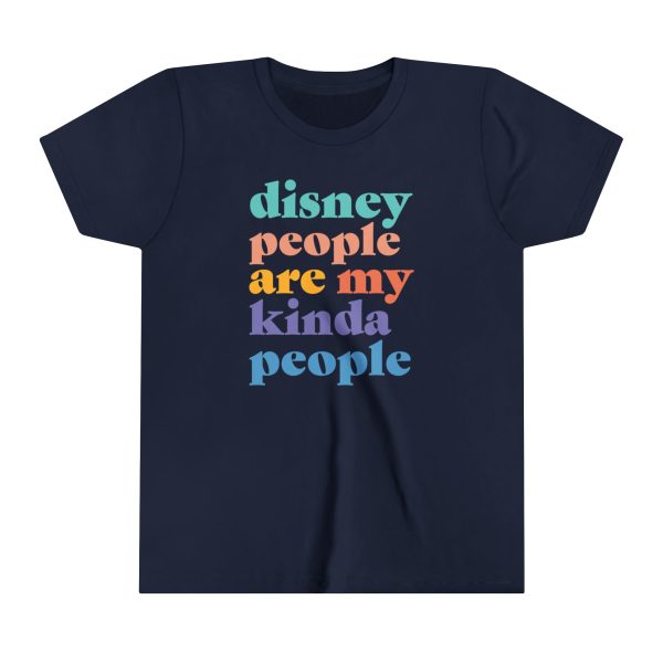 Disney People Are My Kinda People -  Youth Short Sleeve Tee Shirt Online Hot Sale