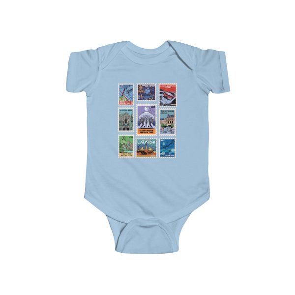 EPCOT Vintage Stamps - Baby Onesie Online Sale