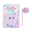 Imagination Land Wild Style Plush Journal and Pen Hot on Sale