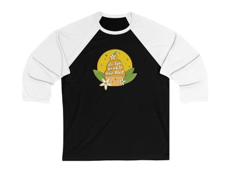 All You Need Is Dole Whip - Unisex 3\4 Sleeve Baseball Tee Fashion