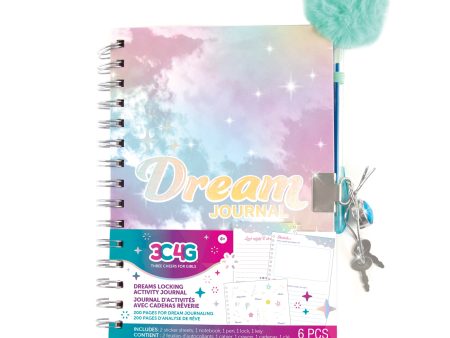 Dreams Locking Activity Journal Discount