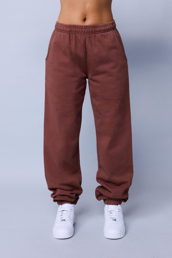 ME. Rose Sweatpant - Milk Chocolate Discount