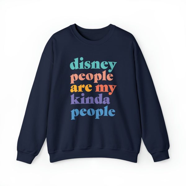 Disney People Are My Kinda People - Adult Crewneck Sweatshirt Online Hot Sale