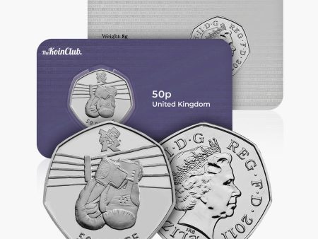 2011 Circulated Olympics - Boxing 50p Coin For Cheap