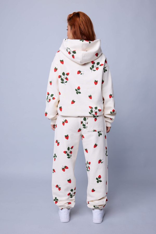 Strawberry Fields Sweatpant - Buttercream Online now