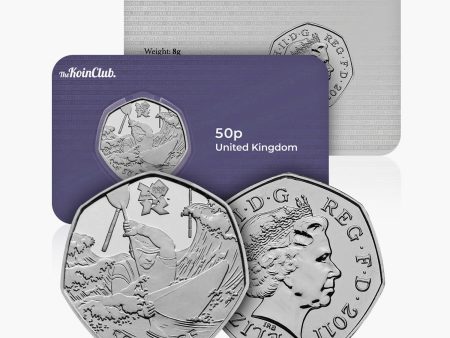 2011 Circulated Olympics - Canoeing 50p Coin Sale