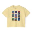 EPCOT Vintage Stamps - Women s Boxy Tee Discount