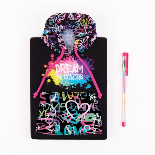 Graffiti Hoodie Journal and Pen For Cheap