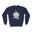 Pumpkin Vibes EPCOT Spaceship Earth Youth Crewneck Sweatshirt For Sale