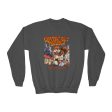 Nuttin But Trouble, Tiny Town Tragedies - Youth Crewneck Sweatshirt For Cheap