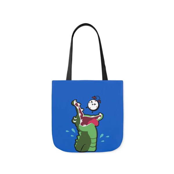 Tick Tock Croc- Canvas Tote Bag Fashion