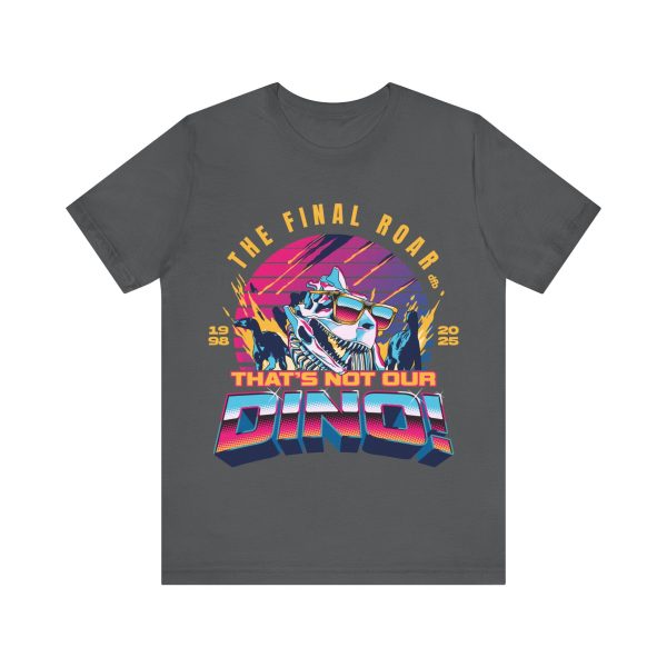 The Final Roar- DINOSAUR - Adult Tee Shirt Online Hot Sale