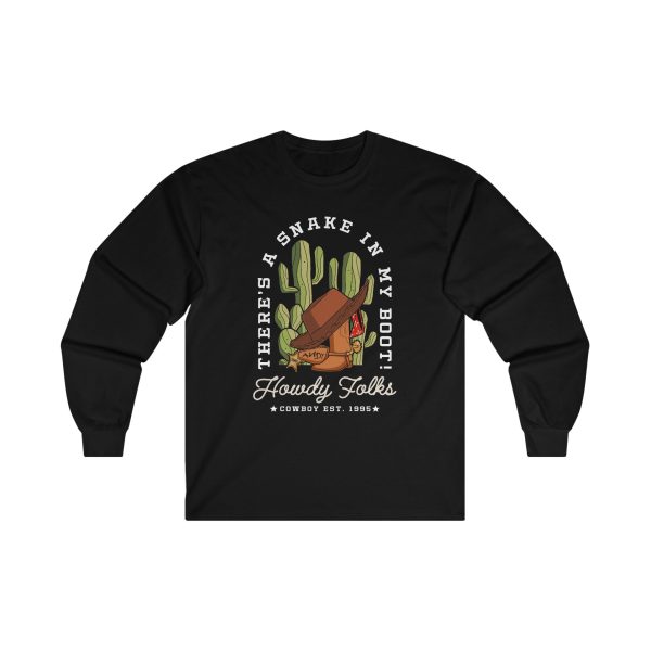 Howdy Folks - Long Sleeve Tee Cheap