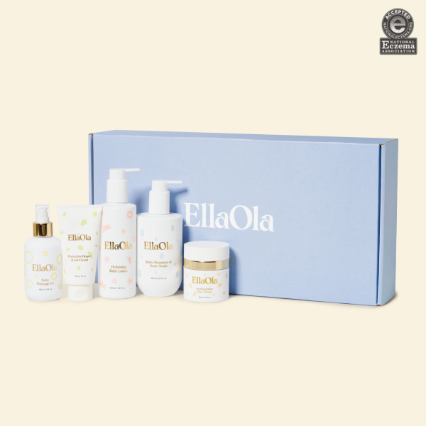 The Baby’s All-Around Premium Blue Gift Set by EllaOla Online Hot Sale