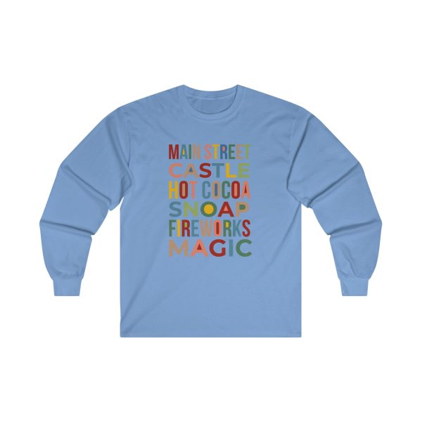 A Main Street Christmas Long Sleeve Shirt | Adult Unisex Online Sale