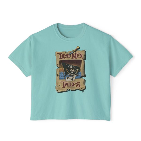 Dead Men Tell No Tales - Women s Boxy Tee For Sale