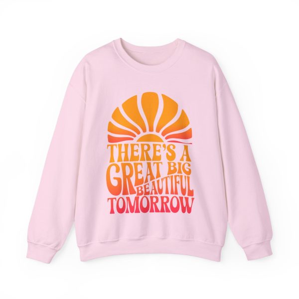 There s A Great Big Beautiful Tomorrow - Adult Crewneck Sweatshirt on Sale