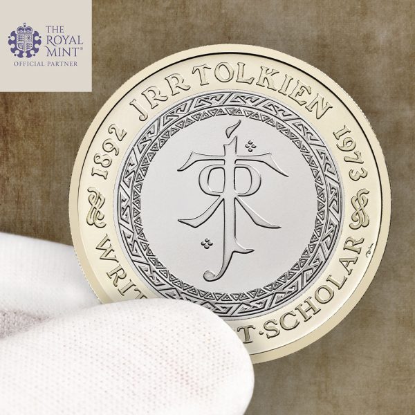 2023 Celebrating the Life and Work of JRR Tolkien £2 UK Coin For Sale