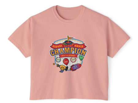 Midway Mania Champion - Women s Boxy Tee Online Hot Sale