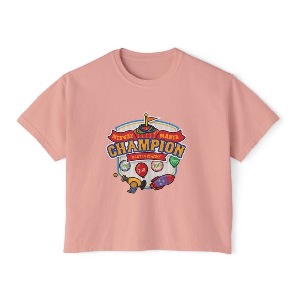 Midway Mania Champion - Women s Boxy Tee Online Hot Sale