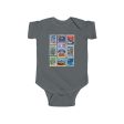 EPCOT Vintage Stamps - Baby Onesie Online Sale