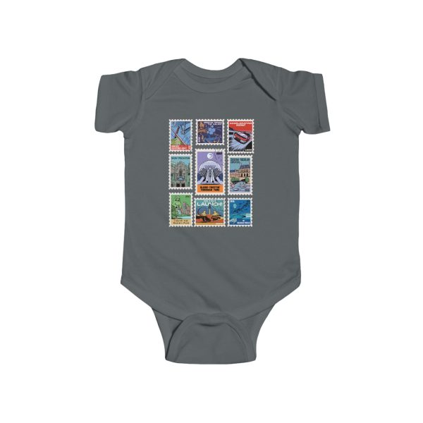 EPCOT Vintage Stamps - Baby Onesie Online Sale