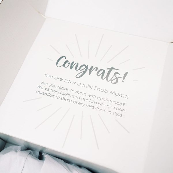 ASPEN WELCOME BABY GIFT BOX For Sale