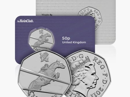 2011 Circulated Olympics - Equestrian 50p Coin For Discount