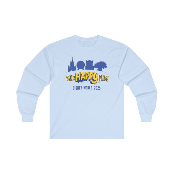 Our Happy Place 2025 - Family Matching Tee- Long Sleeve Tee Online Sale