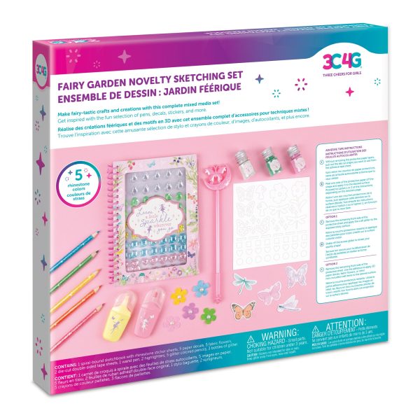 Fairy Garden Novelty Sketching Set Online Sale