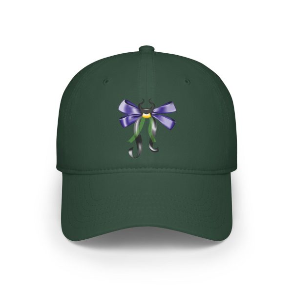 Individual Villain Bow - Bad to the Bow - Low Profile Baseball Cap For Discount