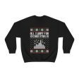 Disneyland Ugly Sweater All I Want for Christmas - Adult Crewneck Sweatshirt Online Hot Sale