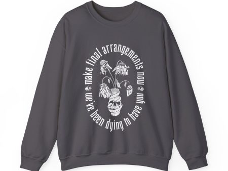 We ve Been Dying to Have You - Haunted Mansion - Adult Crewneck Sweatshirt Supply