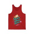 Rides, Drinks, Snacks Unisex Tank Top For Cheap