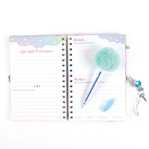 Dreams Locking Activity Journal Discount