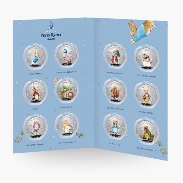 The World of Peter Rabbit 2023 Complete Coin Collection Online Sale