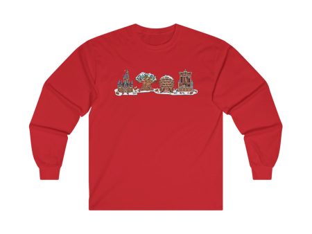 Gingerbread Park Icons - Long Sleeve Tee Supply